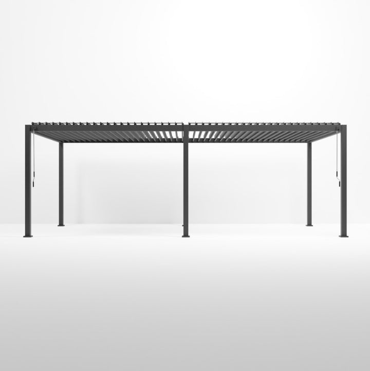 8M x 3M Rectangular NOVA TITAN Pergola GREY New 2025 Model