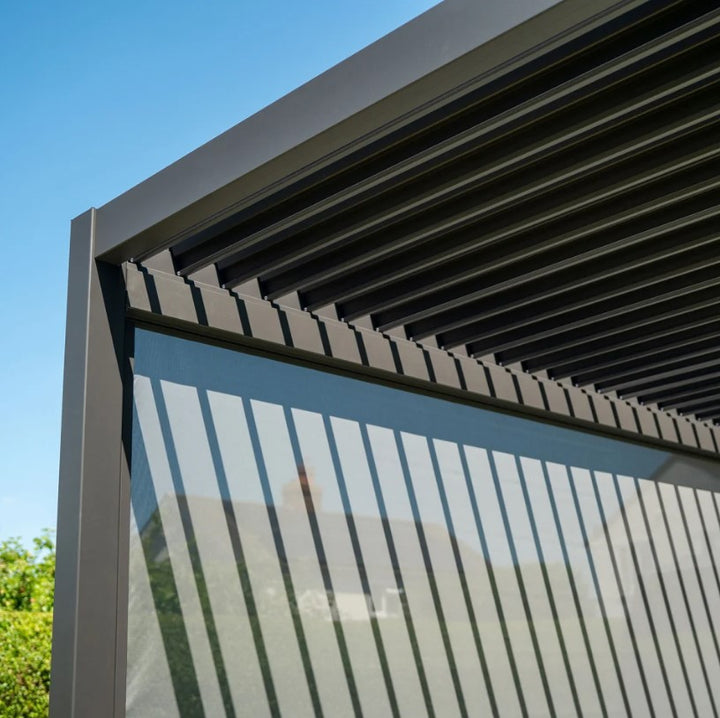 3M NOVA TITAN Aluminium Pergola PRIVACY SCREEN - GREY