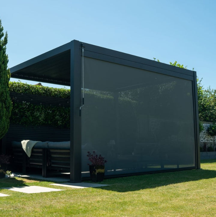 3M NOVA TITAN Aluminium Pergola PRIVACY SCREEN - GREY