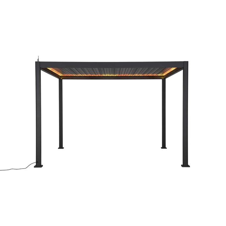 4M x 3M Rectangular NOVA TITAN LED Pergola GREY New 2025 Model NEW