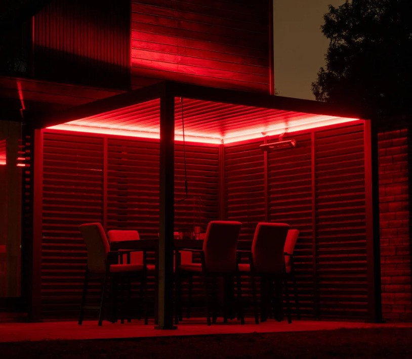 4M x 3M Rectangular NOVA TITAN LED Pergola GREY New 2025 Model NEW
